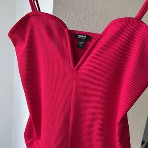 Express Body Contour Pink Magneta bodysuit